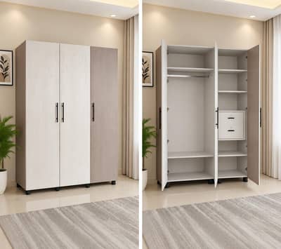 Brand New 3 Door Wardrobe, Fresh in Original Packing "