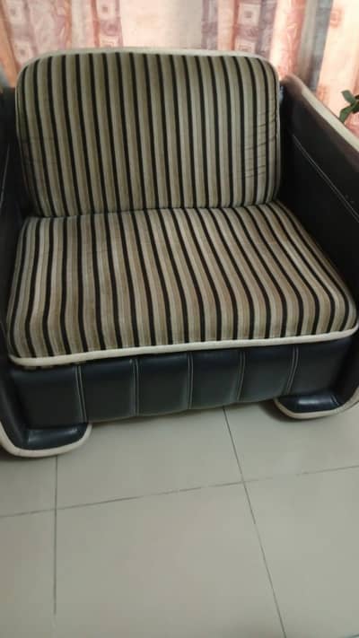 Sofa Set ( Big Size Seats and Heavy Frame)