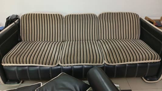 Sofa Set ( Big Size Seats and Heavy Frame)