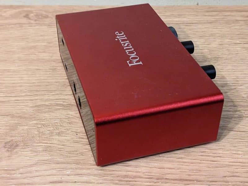 Audio interface in good condition. 10