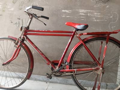 Baba cycle red color pego company 9/10 condition normal size