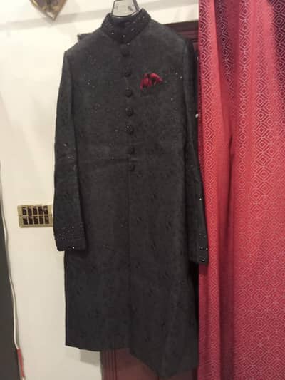 Black Sherwani