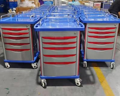 Crash cart Emergency Trolley | Instrument Trolley new And Refurbished