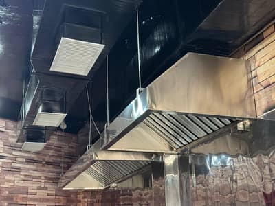 Restaurant Kitchen Hood - Commercial Exhaust - Industrial Ventilation