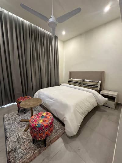 2bed ROM full furnished apartments available for short Time Bahria Town Islamabad