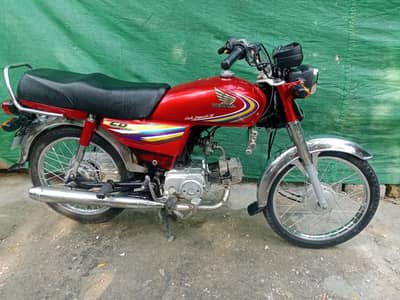 Honda CD70 Motorcycle Model 2015__03279583582