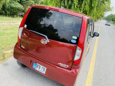 Daihatsu Move 2014 model, islamabad registered