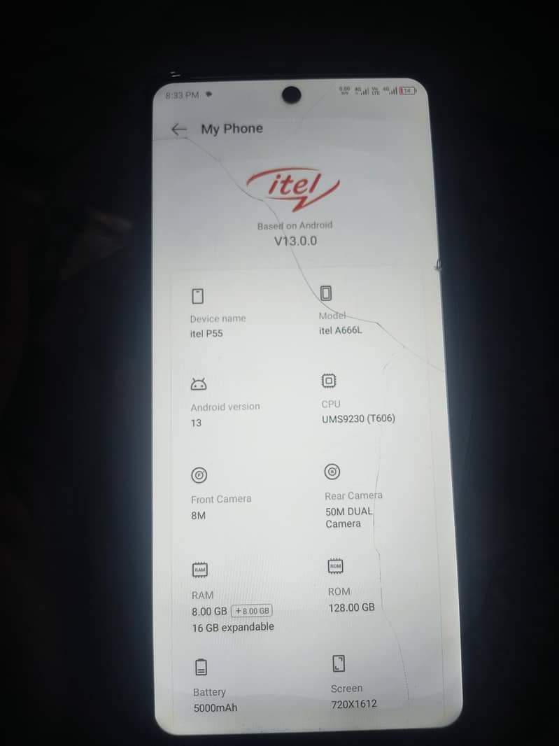 Itel P55 6