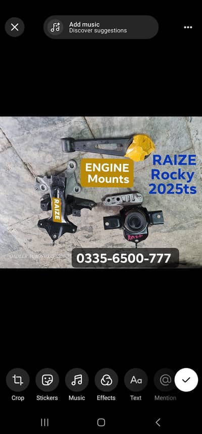 Toyota Raize / Rocky Rims