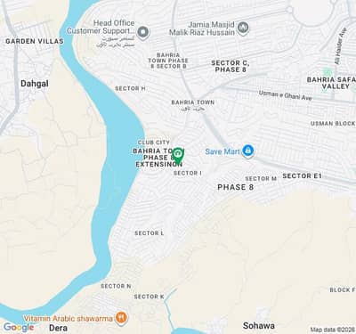 10 Marla Plot For Sale Block I, Bahria Town Phase 8, Rawalpind