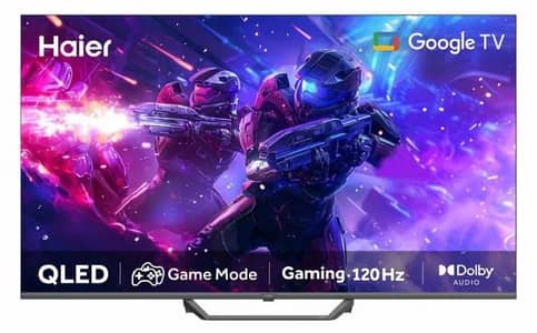 Haire QLED smart Tv 43 inch 4k 120 hz
