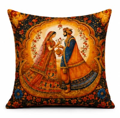 Fancy,silky,digital printed,artistic cushion covers