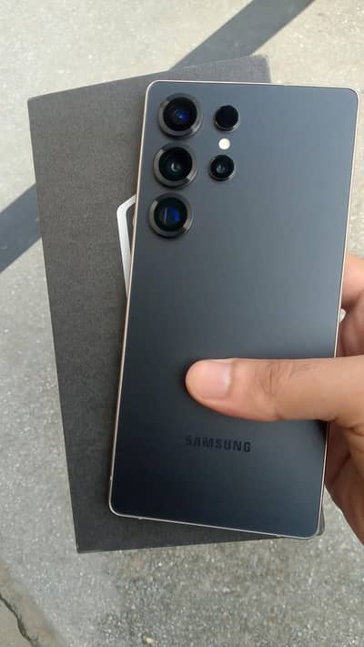 Samsung S25 Ultra black 256gb