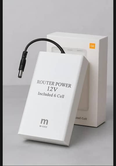 Router Power Bank for WiFi and CCTV backup 6h to 10h