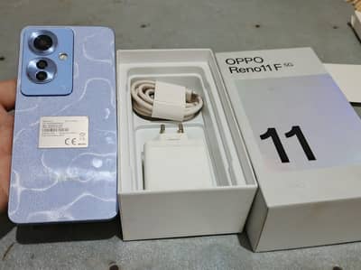 OPPO Reno11 F 5g completely box 8/256
