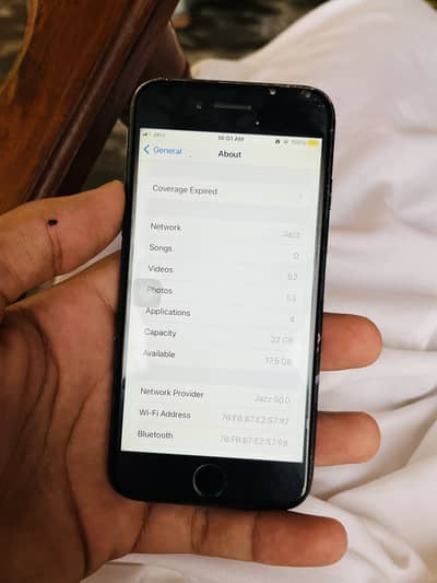 I phone 7 pta approved battery change baki all ok