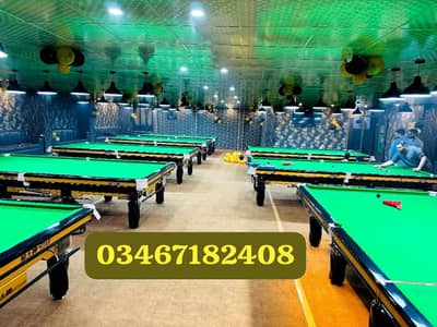 Snooker club/Snooker Table/ billiards Table/Rawalpindi islambad