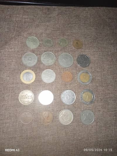 some are very old and rare coins and some are new but they value are