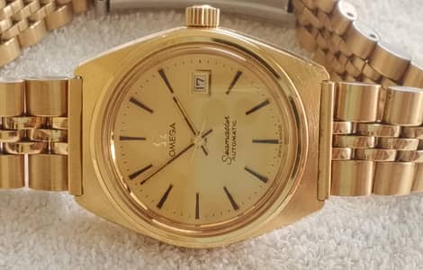 Omega Seamaster Watch Swiss Automatic Vintage