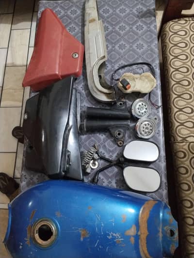 70 Bike Body Parts & Accessories – Used