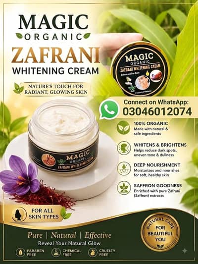 zafrani whitening cream