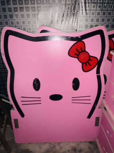 2 Kids Bed Pink Color
