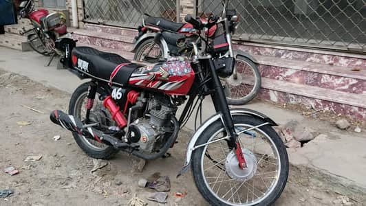 bike 125 urgent sale