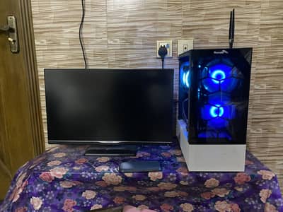 Asus RTX 4060 Ti 8GB Gaming PC + 2K 60Hz Philips Monitor