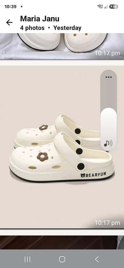 New imported from U. K crocks size 41
