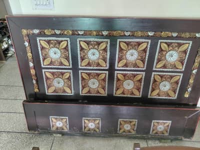 used double bed