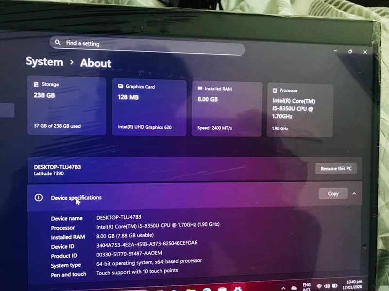Core i5-8th generation 6