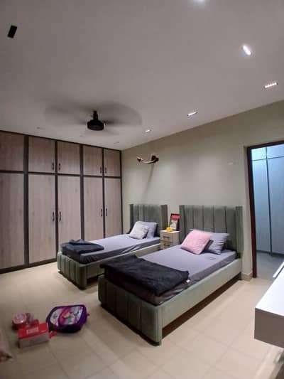 2 Kanal Beautiful House For Sale In Abu Bakar Block Garden Town Back Side Of Canal Road