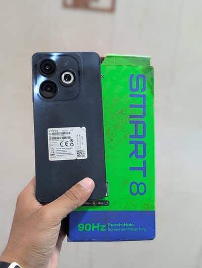 Infinix Smart 8 4/64 with Box & Charger