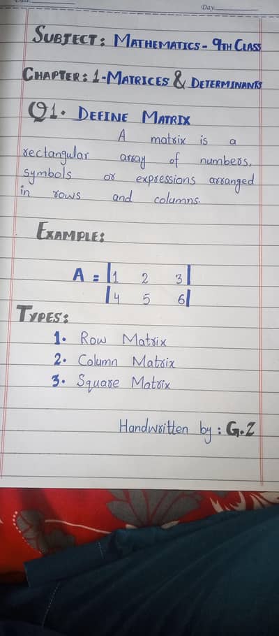Handwritten  Notes 24 hour Delivery 9th to B. S all subjects