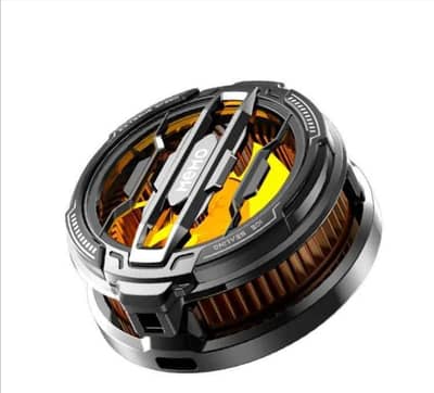 Cooling fan with magnetic sticker