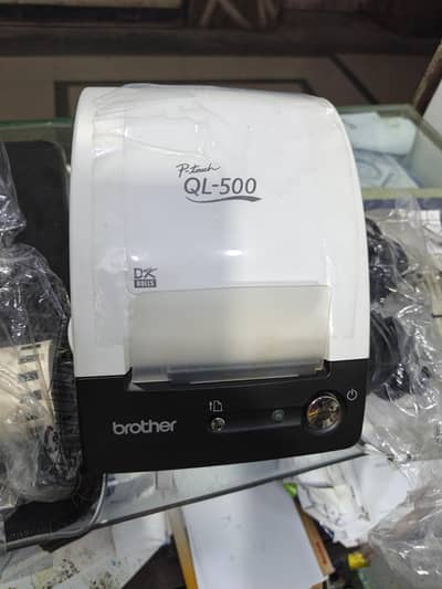 Brother QL-500 Fast Thermal Label Printer Box Pack New UK Imported