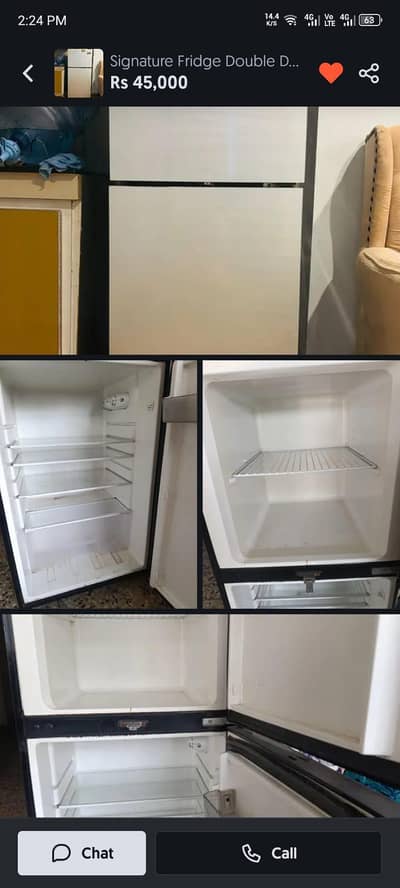 Signature Fridge for sale