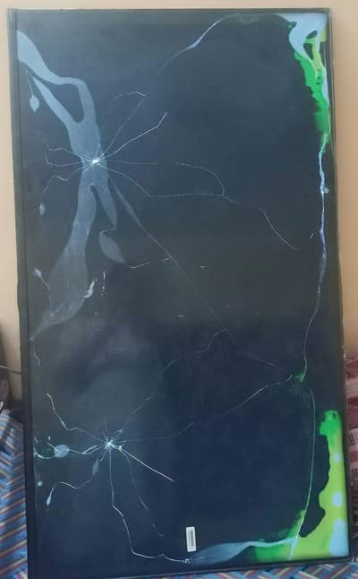 Samsung Android LED TV Panel Broken