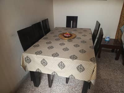 6-Seater Dining Table Set