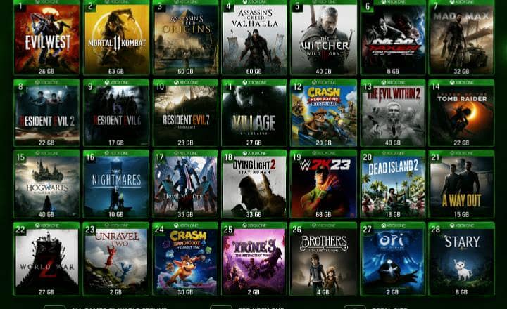 Xbox one  1TB 1
