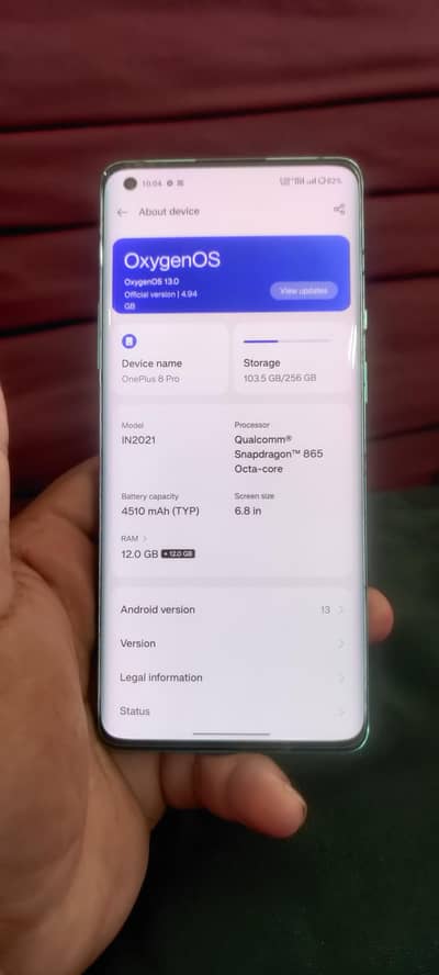 One Plus 8 Pro 5G Global dual sim USA model 12+12GB/256GB urgent Sale
