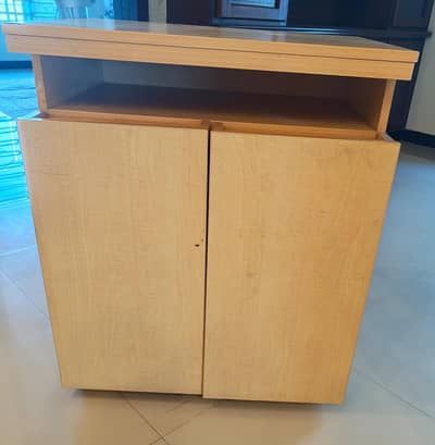 Spacious Grocery item Storage and Multi-purpose Utility Stand