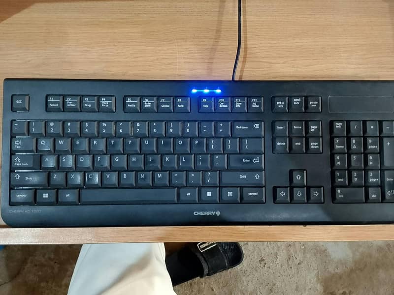 computer and LCD Hp PC 5