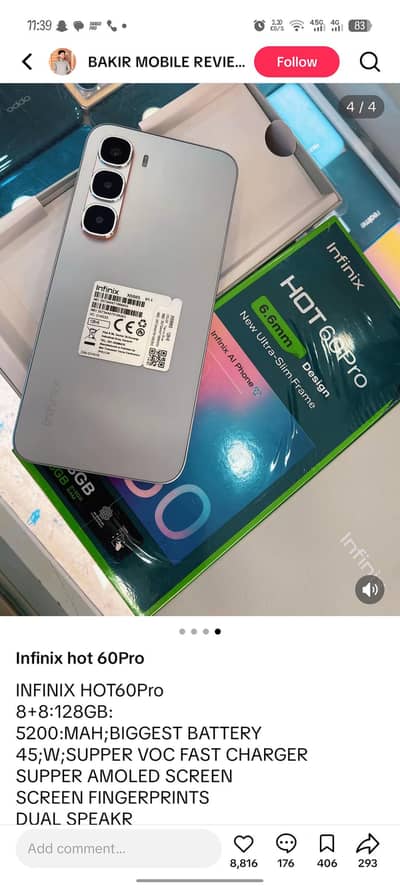 infnix hot 60 pro