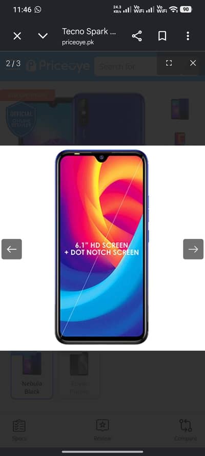Tecno Spark Go  10/6