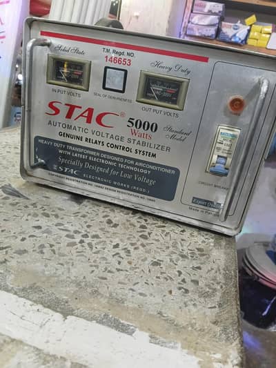 5000 wat stablaizar l zero metar jesa no open no repair