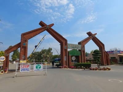 2 Kanal Semi-Commercial Plot For Sale At 150ft Road Prime Location In Mahran Block Chinar Bagh