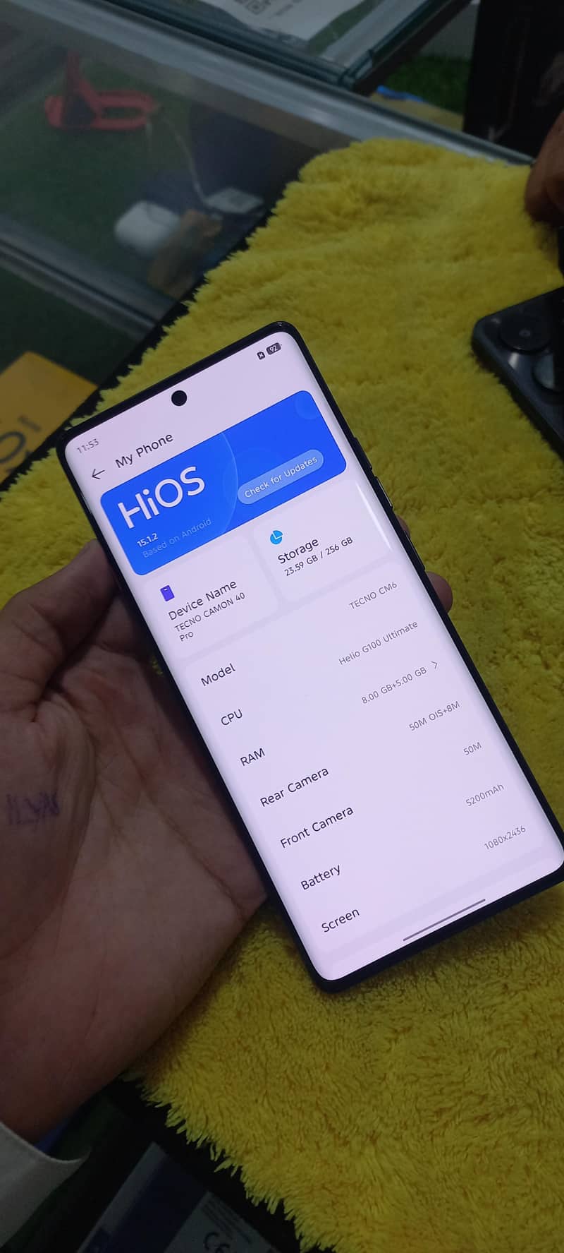 Tecno CAMON 40 Pro 3
