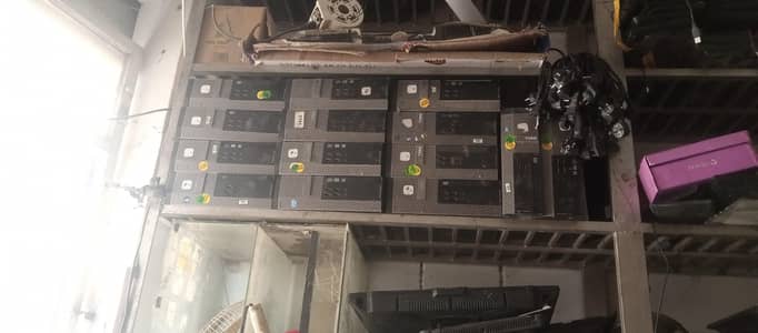 dell i5second gen 4 gb ram 128 ssd wtith 19 inch lcd