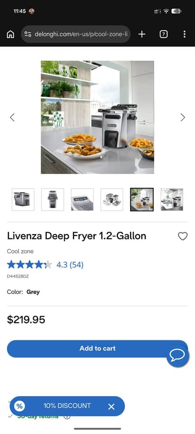 De Longhi Deep Fryer